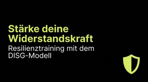 Stärke deine Widerstandskraft - Resilienztraining mit dem DISG-Modell