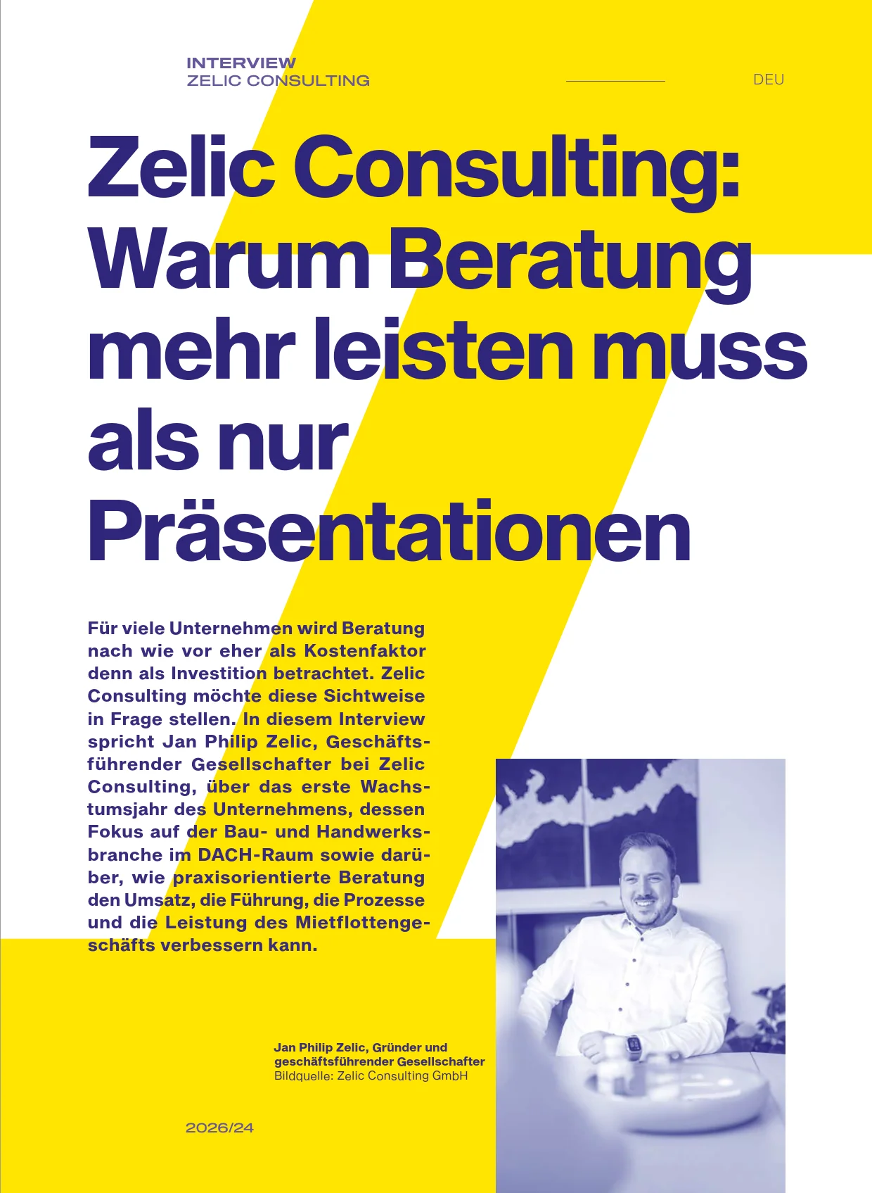 Seite 35 des LECTURA DigiMessenger, Ausgabe 24, mit dem Interview mit Jan Philip Zelic